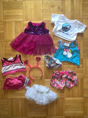 Build-A-Bear Bundle of Outfits - EUC!